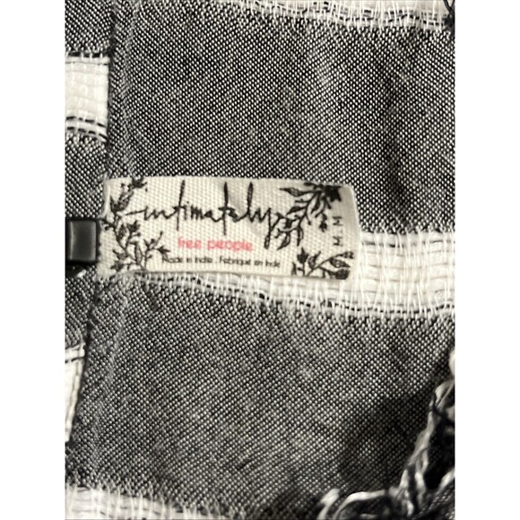 Intimately Free People Boho Relaxed Hippie Top Tunic Shirt Pockets M - Picture 7 of 11